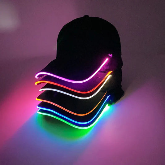 LED Flashing Baseball Hat