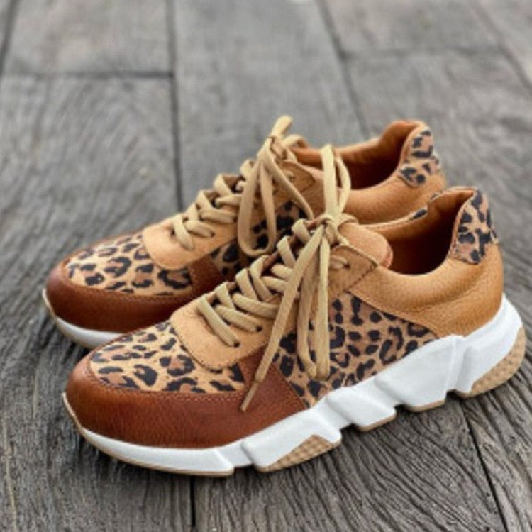 Torrard™ Leone | Leopard Sneakers