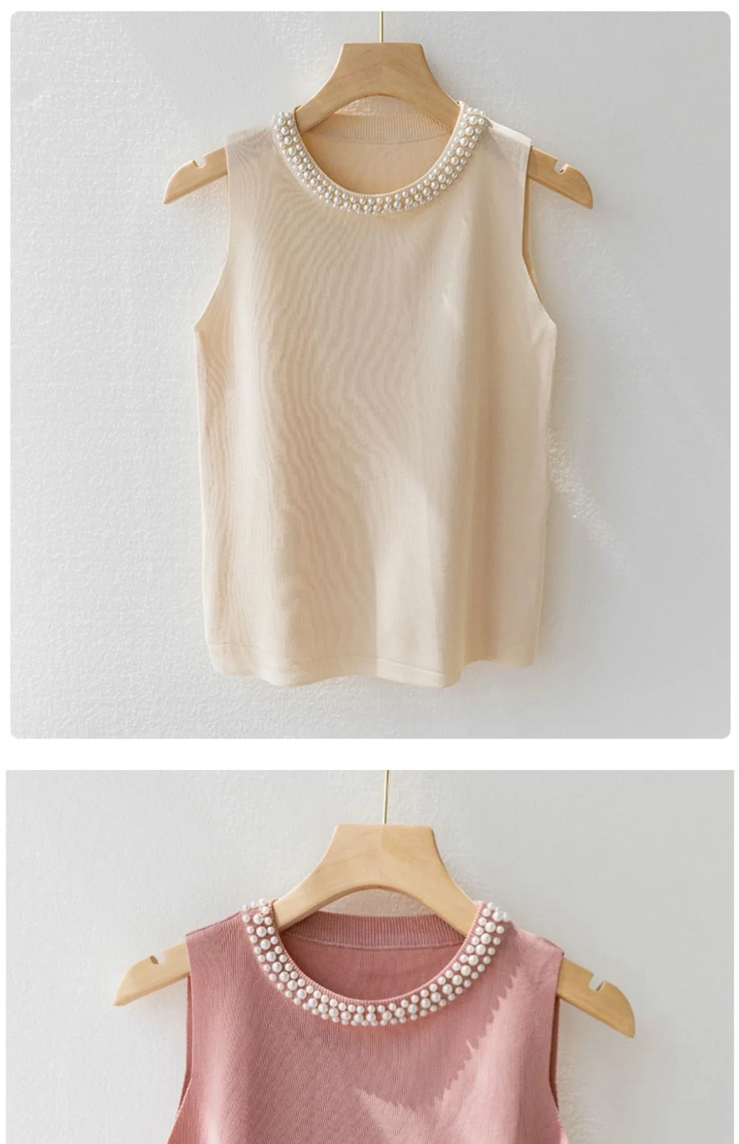Korea Knitted Vests Women Top