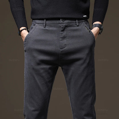 Plus Size Twill Pants