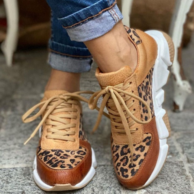 Torrard™ Leone | Leopard Sneakers