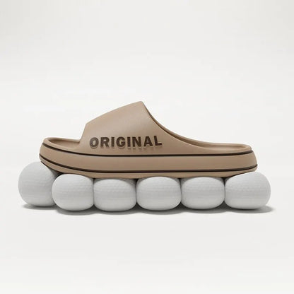 Feslishoet Unisex EVA Letter Slides