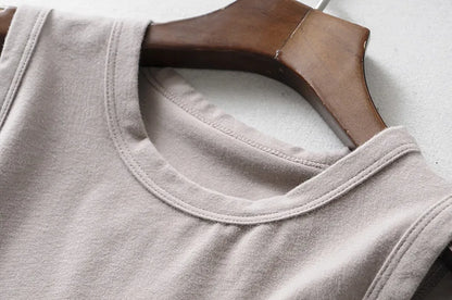 Vintage Cropped Tank Top for Women