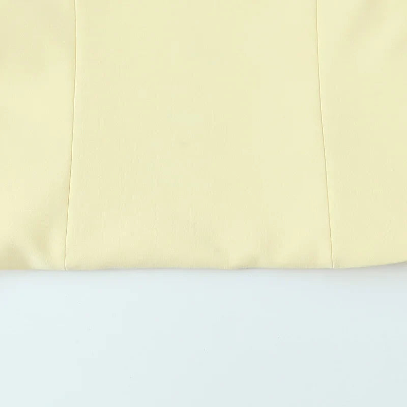 Butterfly Bow Crop Top Women Sleeveless Camis