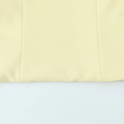 Butterfly Bow Crop Top Women Sleeveless Camis
