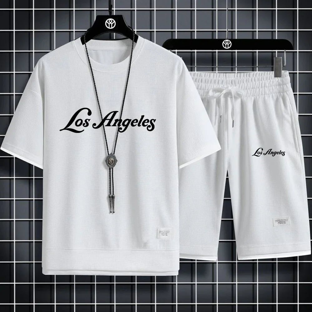 Loss Angeles Print Sports Set
