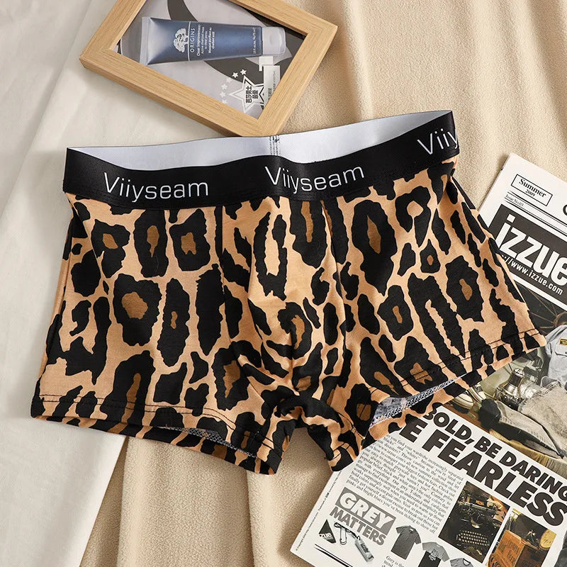 Stylish Leopard Print Underwear