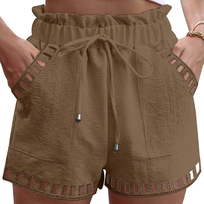 Women's Cotton Linen Shorts