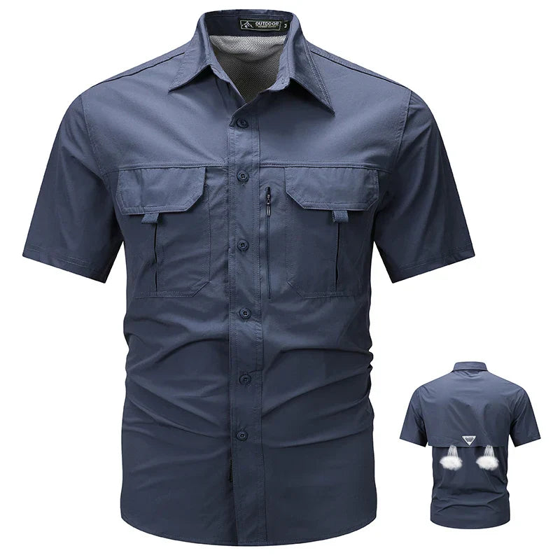 Summer Men’s Cargo Shirt