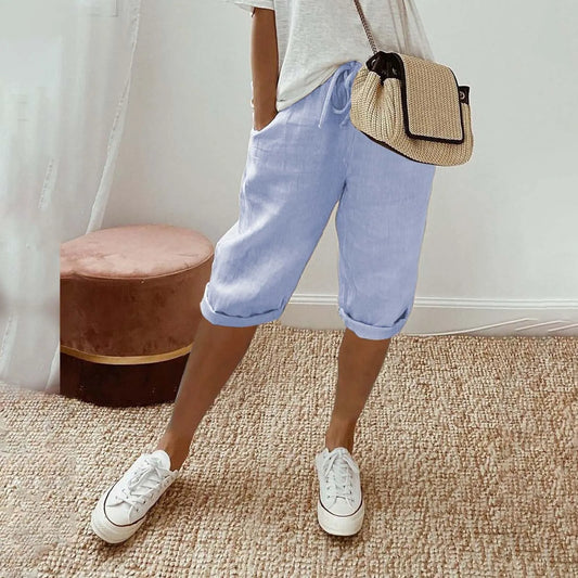 Contrast Stripe Women’s Shorts