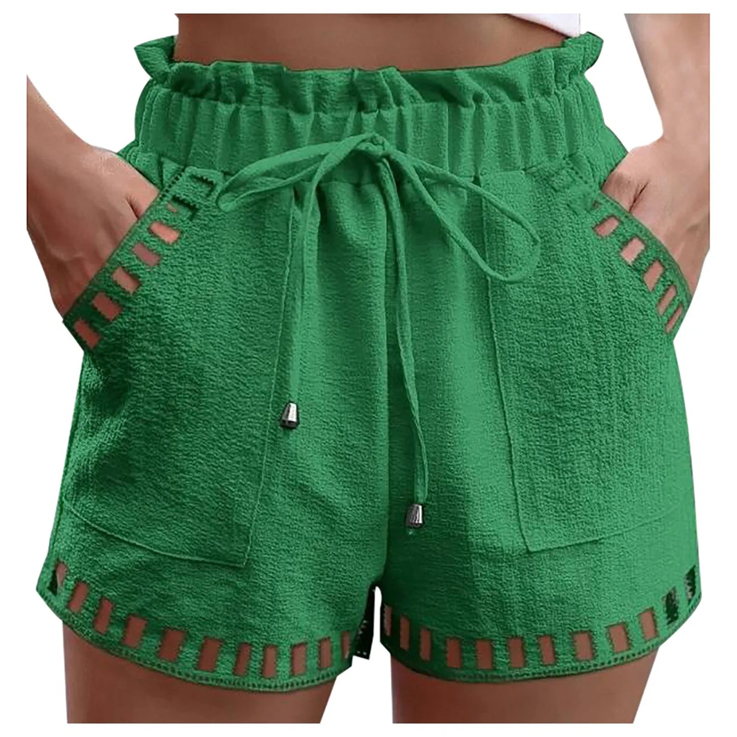 Women's Cotton Linen Shorts