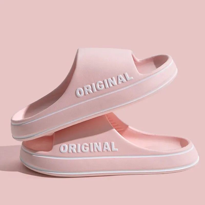 Feslishoet Unisex EVA Letter Slides