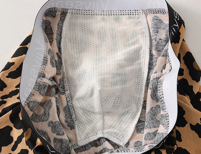 Stylish Leopard Print Underwear