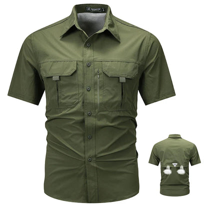 Summer Men’s Cargo Shirt