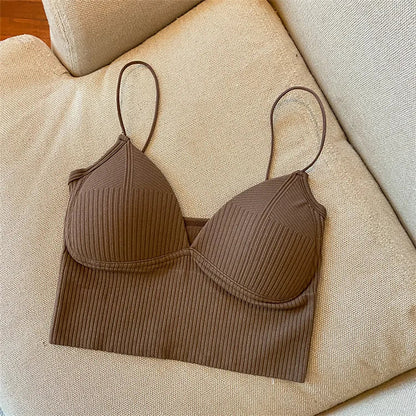 Stretch Push-Up Bra with Chest Pads