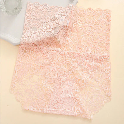 Sexy High-Rise Lace Briefs