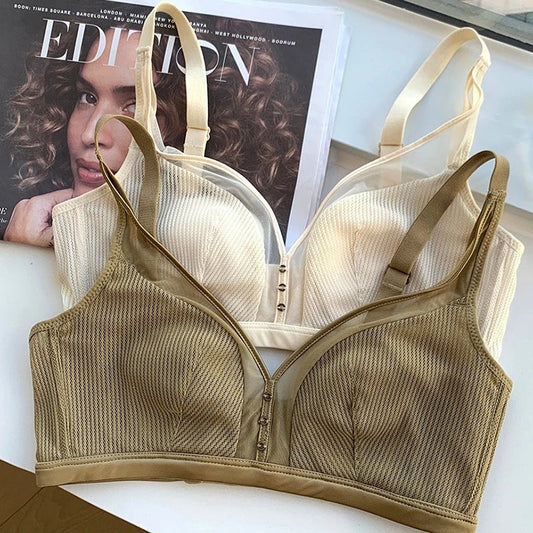 Super Thin Push-Up Bra – Seamless & Wireless Comfort