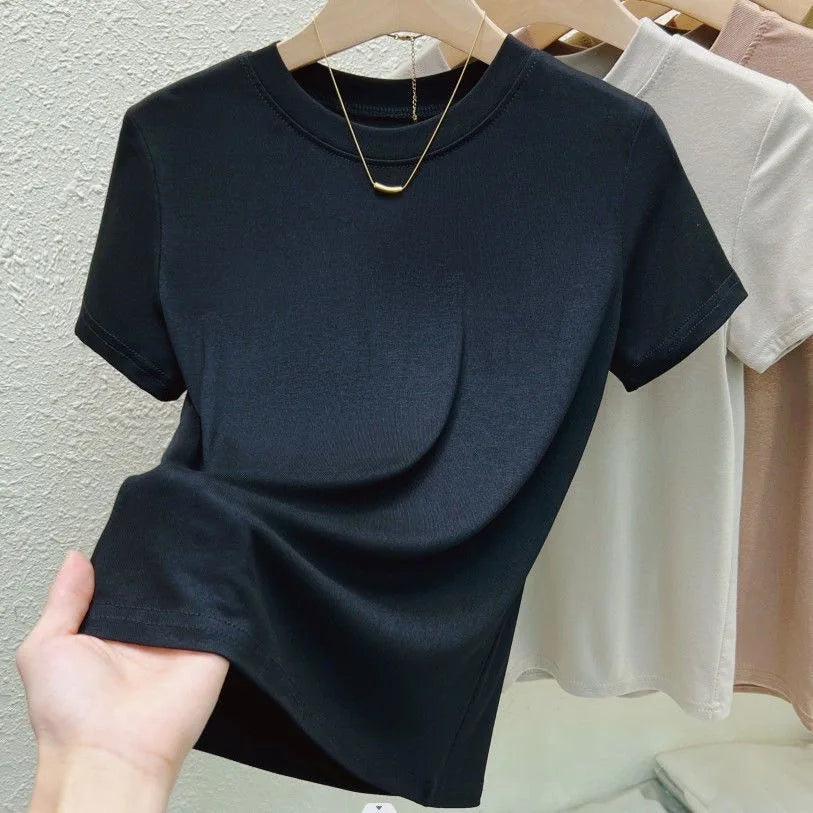 Casual Crew Neck Tee