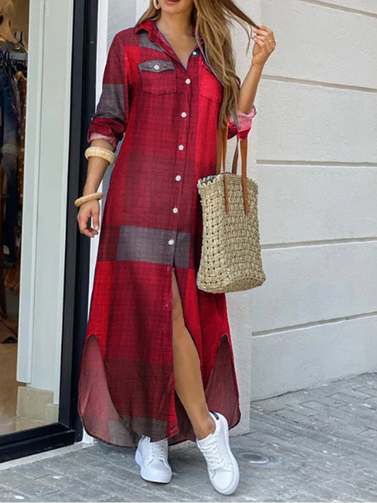 Autumn Leopard Party Dress