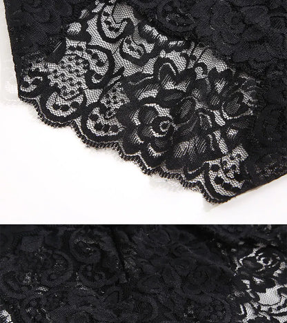 Sexy High-Rise Lace Briefs