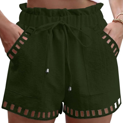 Women's Cotton Linen Shorts
