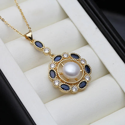 Black Gold Pearl Pendant