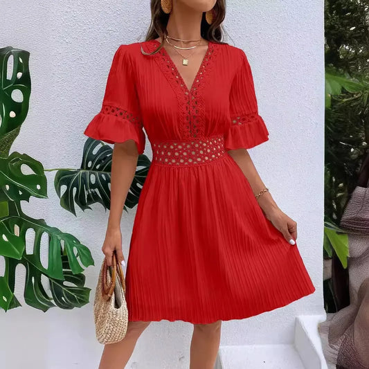 Women's Summer Flared Dress