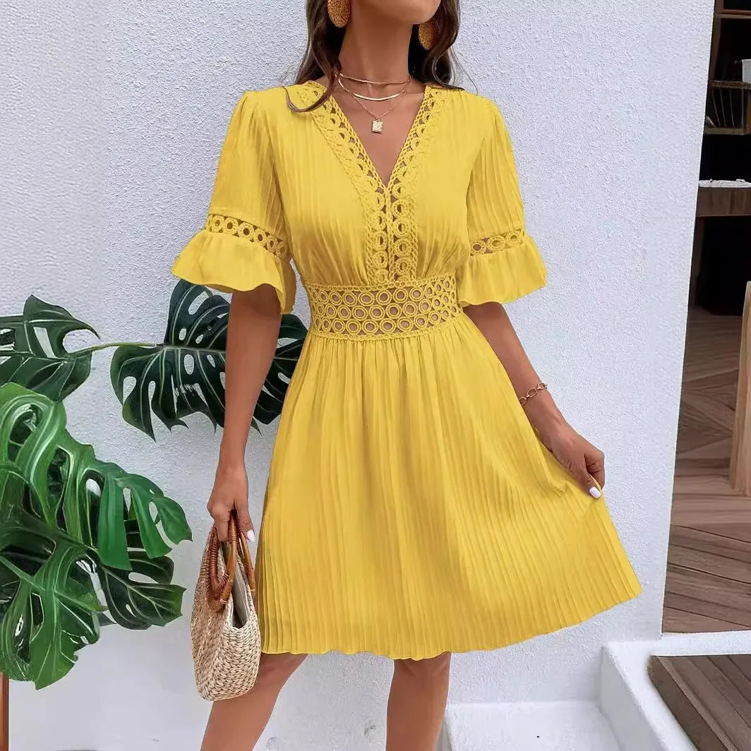 Women's Summer Flared Dress