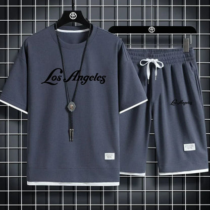 Loss Angeles Print Sports Set