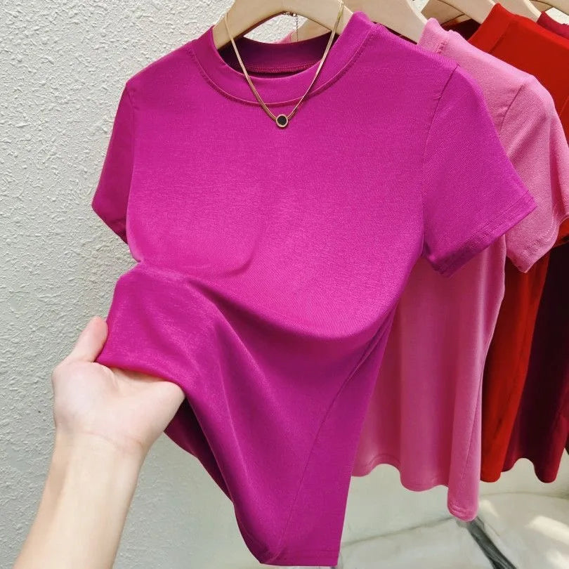 Casual Crew Neck Tee