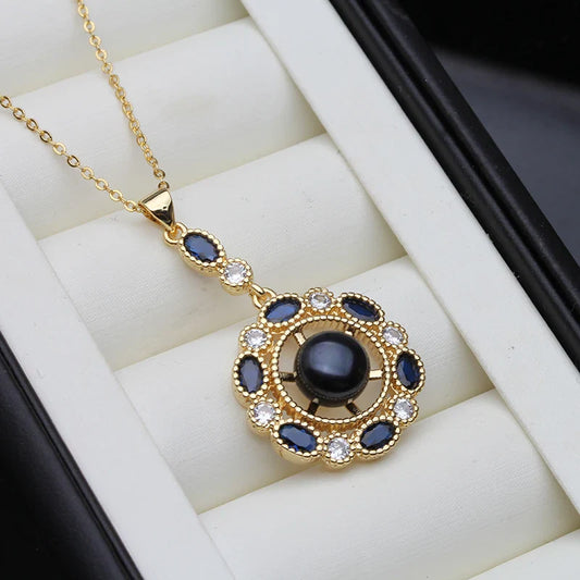 Black Gold Pearl Pendant