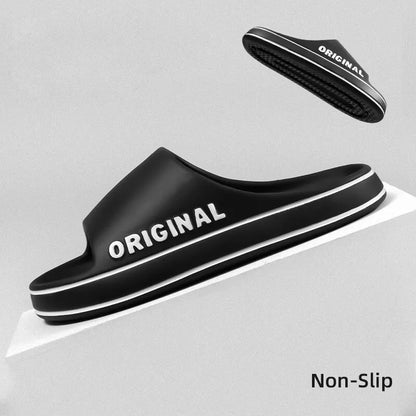 Feslishoet Unisex EVA Letter Slides