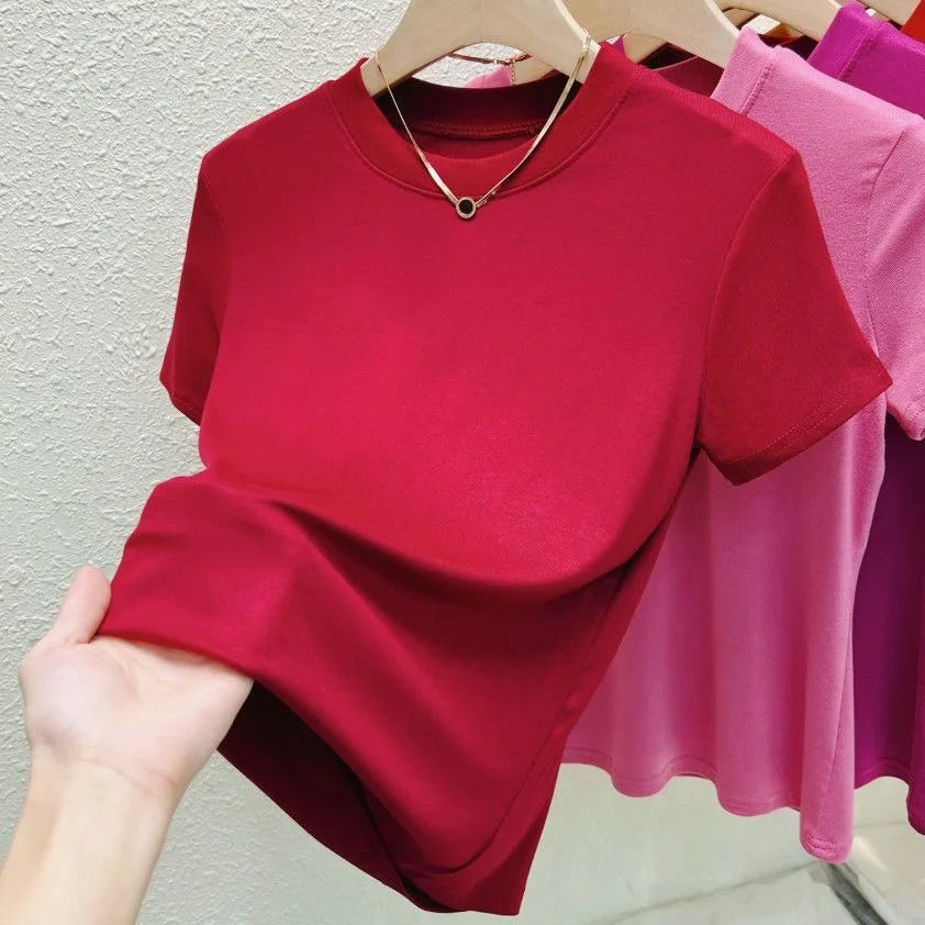Casual Crew Neck Tee