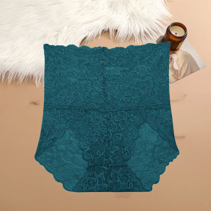 Sexy High-Rise Lace Briefs