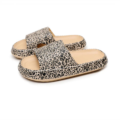 Women’s Leopard Print Indoor Slippers