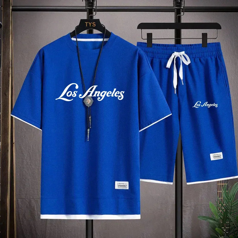 Loss Angeles Print Sports Set