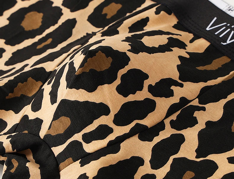 Stylish Leopard Print Underwear