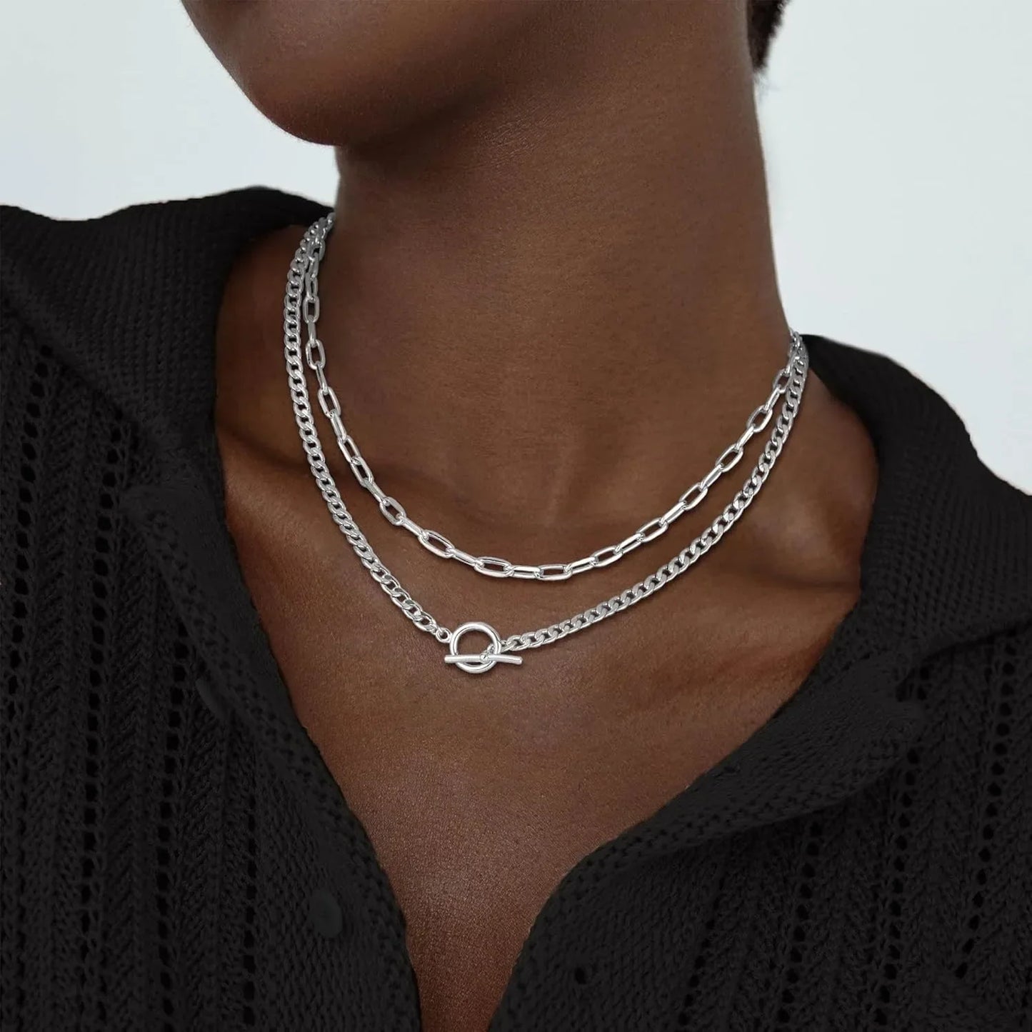 Gold Layered Women Necklace