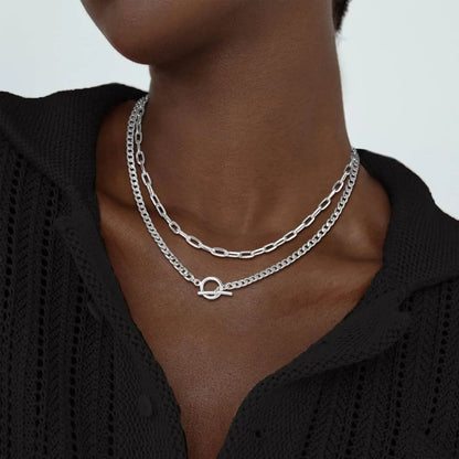Gold Layered Women Necklace