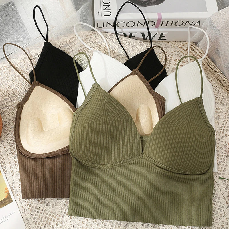 Stretch Push-Up Bra with Chest Pads