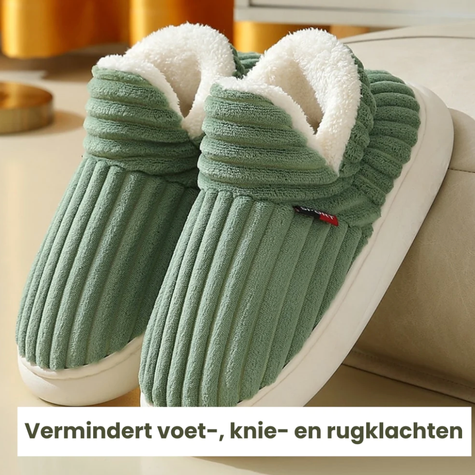 Bliss | ultiem voetcomfort met pluche pantoffels