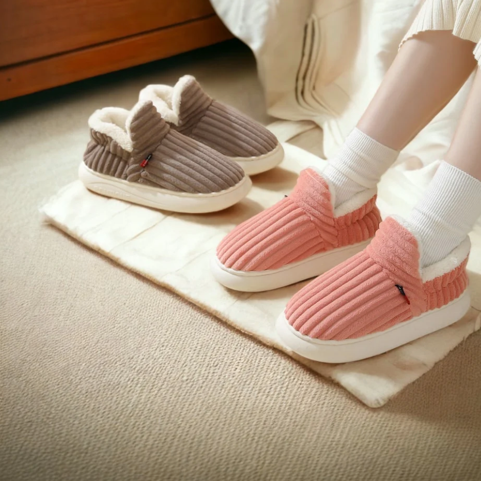 Bliss | ultiem voetcomfort met pluche pantoffels