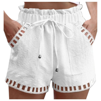 Women's Cotton Linen Shorts