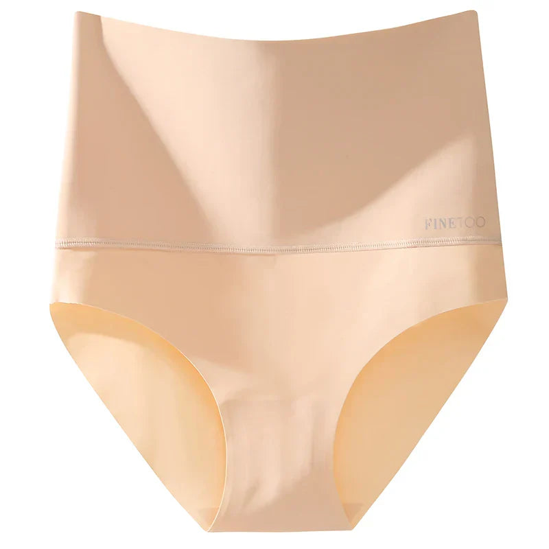 High-Waist Seamless Bodyshaper Briefs – Soft & Anti-Bacterial