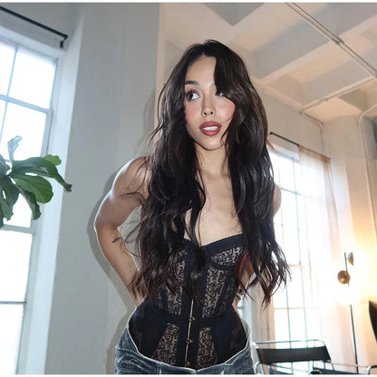 Lace Strapless Backless Corset Top for Women