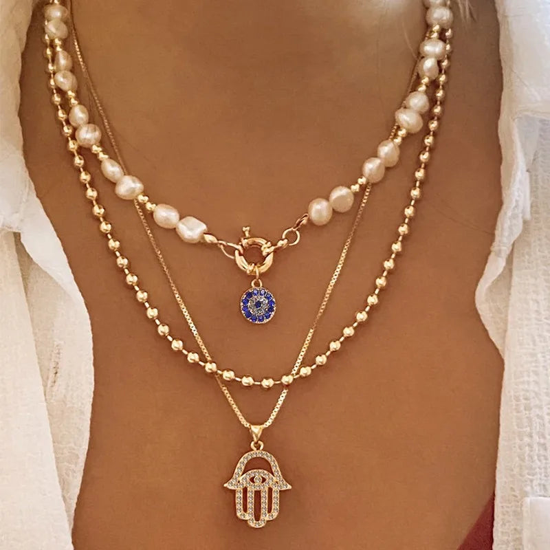 Sparkling Fashion Pendant Necklace
