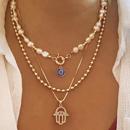 Sparkling Fashion Pendant Necklace