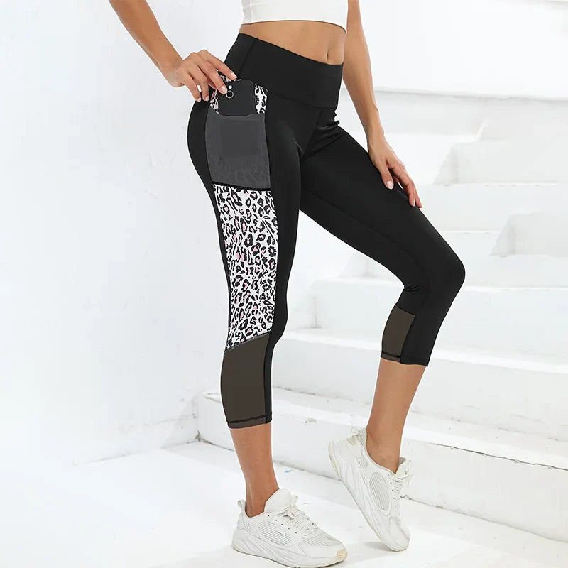 Marble Print Butt Lifting Leggings