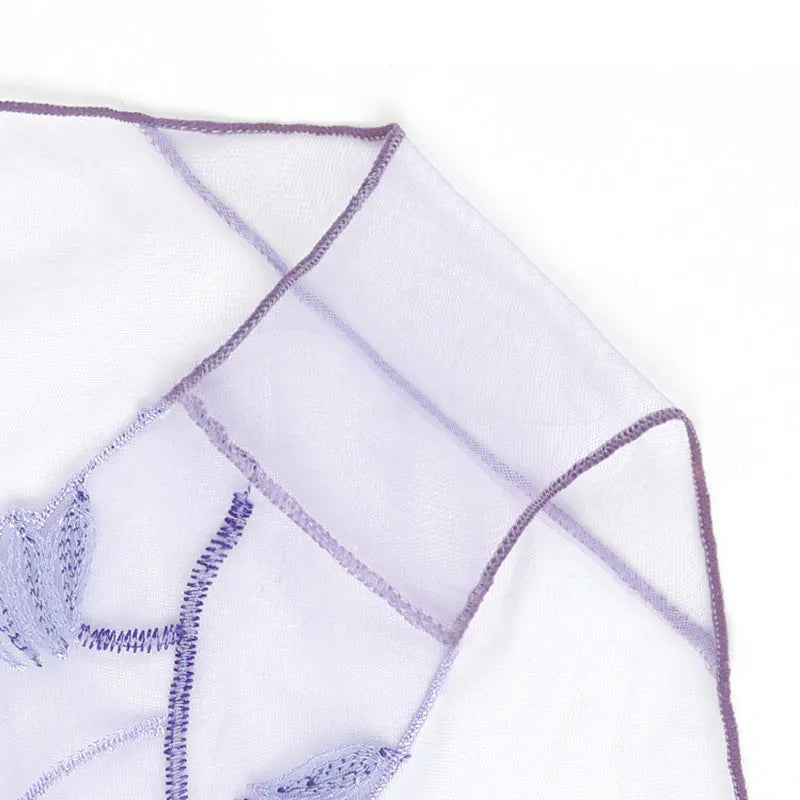Elegant Lace Embroidered Sheer Panties – Ultra-Thin & Sexy