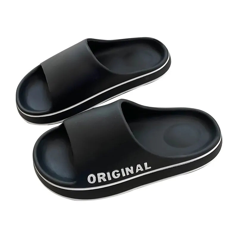 Feslishoet Unisex EVA Letter Slides
